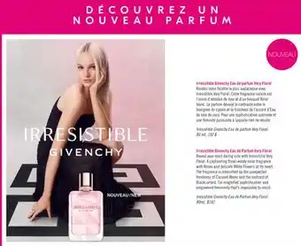Pharmaprix Irresistible Givenchy Eau de Parfum Very Floral offer