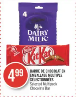 Pharmaprix BARRE DE CHOCOLAT EN EMBALLAGE MULTIPLE offer
