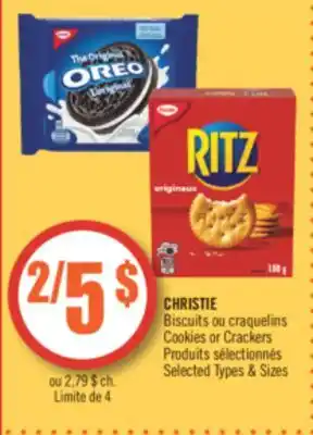 Pharmaprix CHRISTIE Cookies or Crackers offer