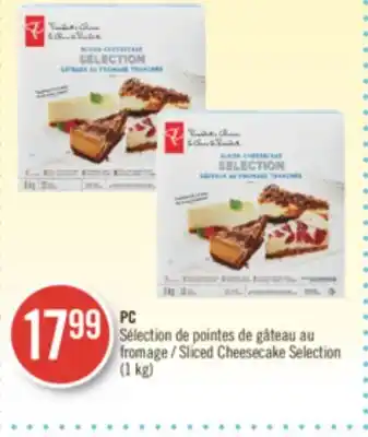 Pharmaprix PC Sliced Cheesecake Selection offer