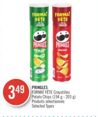 Pharmaprix PRINGLES Potato Chips offer
