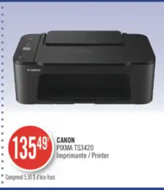 Pharmaprix CANON PIXMA TS3420 Printer offer