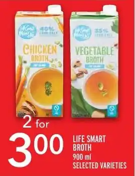 Metro LIFE SMART BROTH 900ml SELECTED VARIETIES offer