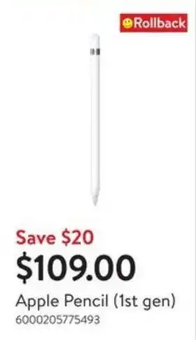 Walmart Apple Pencil (1st gen) offer