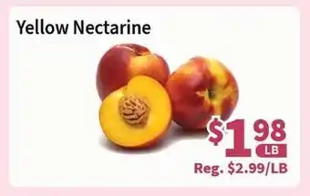 Blue Sky Supermarket Yellow Nectarine offer