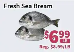 Blue Sky Supermarket Fresh Sea Bream offer