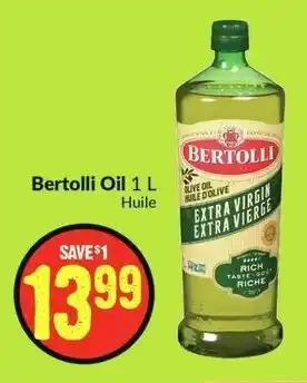 FreshCo Bertolli Oil 1L offer