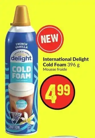 FreshCo International Delight Cold Foam 396g offer