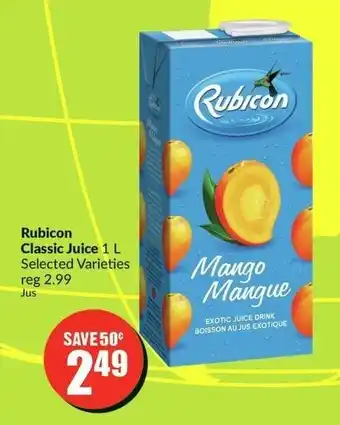 FreshCo Rubicon Classic Juice 1L Selected Varieties offer