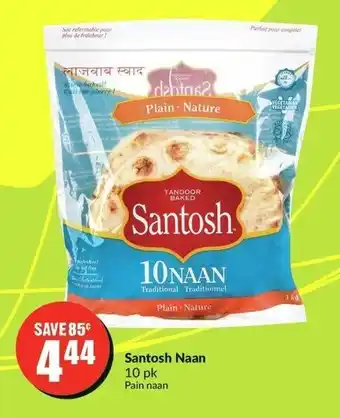 FreshCo Santosh Naan 10 pk offer