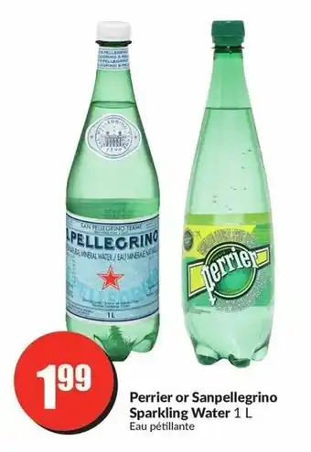 FreshCo Perrier or Sanpellegrino Sparkling Water 1L offer