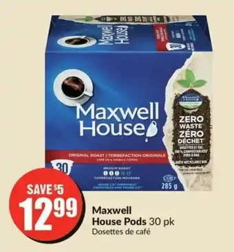 FreshCo Maxwell House Pods 30 pk offer