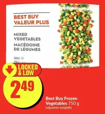 FreshCo Best Buy Frozen Vegetables 750g offer