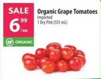 Co-op Organic Grape Tomatoes 1 Dry Pint (551 mL) offer