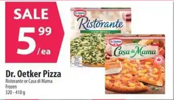 Co-op Dr. Oetker Pizza Ristorante or Casa di Mama Frozen 320-410g offer