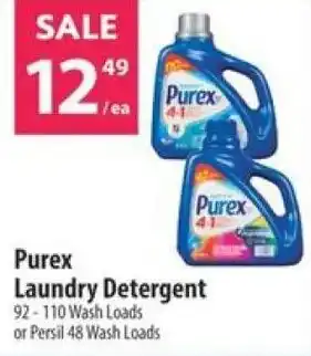 Co-op Purex Laundry Detergent 92-110 Wash Loads or Persil 48 Wash Loads offer