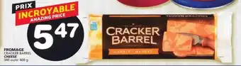 IGA CRACKER BARREL CHEESE offer