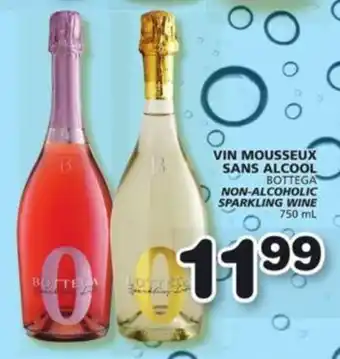 IGA BOTTEGA NON-ALCOHOLIC SPARKLING WINE 750mL offer