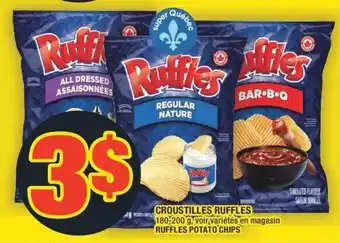 Super C RUFFLES POTATO CHIPS offer