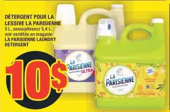 Super C LA PARISIENNE LAUNDRY DETERGENT offer