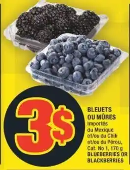 Super C BLUEBERRIES OR BLACKBERRIES offer