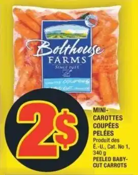 Super C PEELED BABY-CUT CARROTS offer