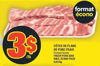 Super C FRESH PORK SIDE RIBS offer