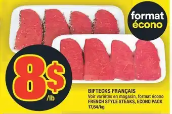 Super C FRENCH STYLE STEAKS offer