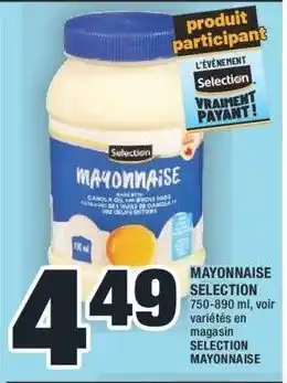 Super C SELECTION MAYONNAISE offer