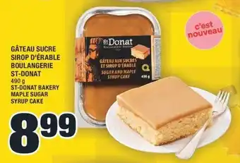 Super C ST-DONAT BAKERY MAPLE SUGAR SYRUP CAKE offer
