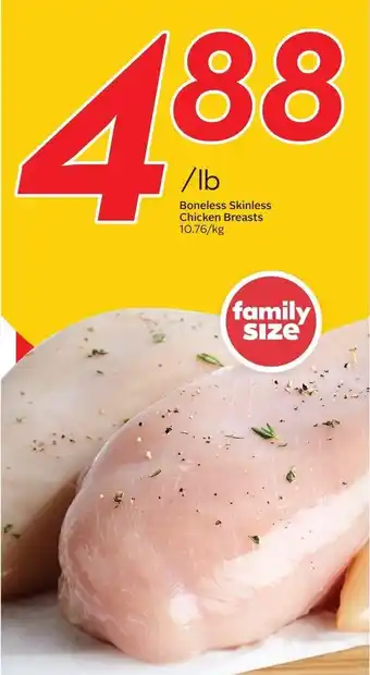 Sobeys Boneless Skinless Chicken Breasts offer