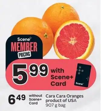 Sobeys Cara Cara Oranges 907g bag offer