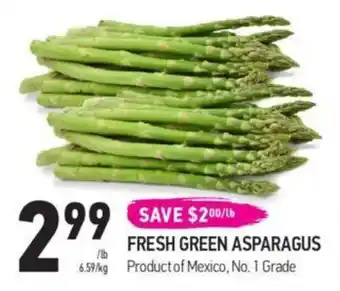 Coppa's Fresh Market FRESH GREEN ASPARAGUS offer