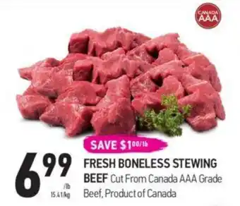 Coppa's Fresh Market FRESH BONELESS STEWING BEEF offer