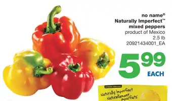 Wholesale Club No Name Naturally Imperfect Mixed Peppers offer