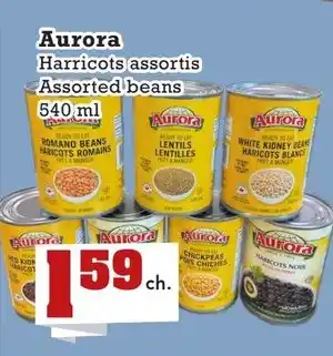 Aurora Assorted Beans 540ml