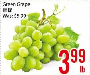 Fresh Value Green Grape offer