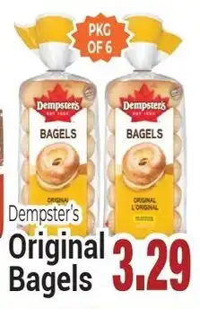 Lamantia's Dempster's Original Bagels offer