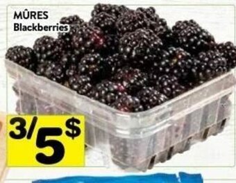 Supermarché PA Blackberries offer