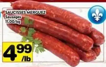 Supermarché PA Sausages offer