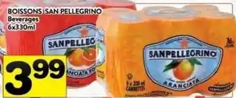 Supermarché PA Boissons San Pellegrino offer