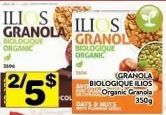 Supermarché PA Granola Biologique Ilios offer