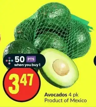FreshCo Avocados 4 pk offer