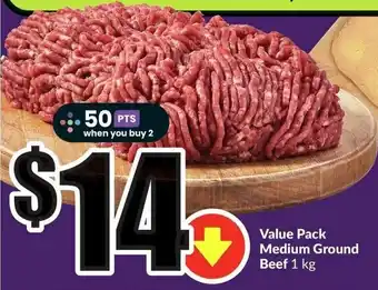 FreshCo Value Pack Medium Ground Beef 1kg offer