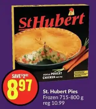 FreshCo St. Hubert Pies Frozen 715-800g offer
