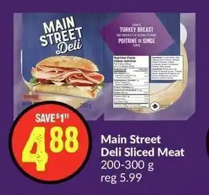 FreshCo Main Street Deli Sliced Meat 200-300g offer