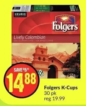 FreshCo Folgers K-Cups 30 pk offer
