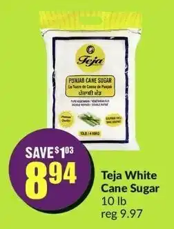 FreshCo Teja White Cane Sugar 10 lb offer