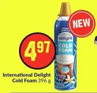 FreshCo International Delight Cold Foam 396g offer