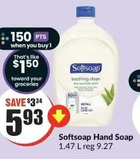 FreshCo Softsoap Hand Soap 1.47L offer